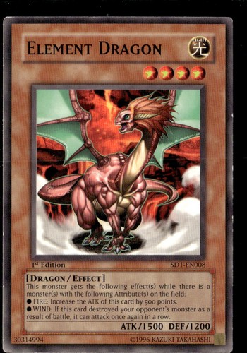 Element dragon - yu-gi-oh,