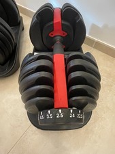 Coppia Manubri Pesi Palestra Casa Da 2.5 A 24 Kg - 15 Livelli Regolabili Set Con