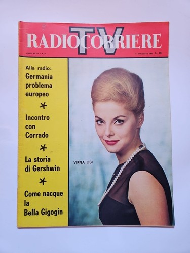Virna lisi top cover in - top,