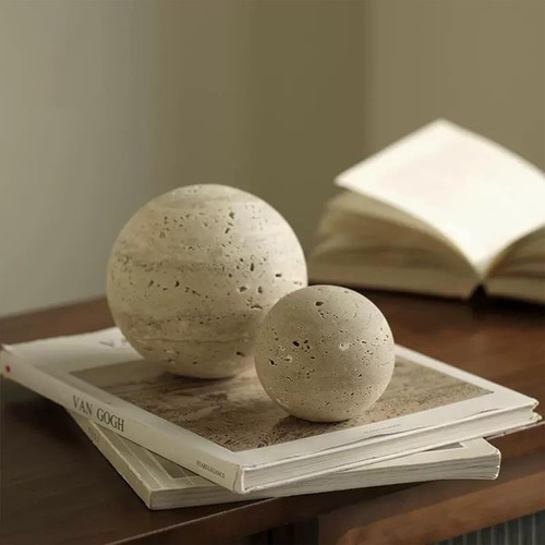 Sfera marmo travertino - sfera,