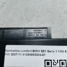 Centralina comfort bmw e81 - centralina,