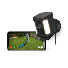 Ring videocamera Plus con faretti plug in (Spotlight Cam Plus) Telecamera di