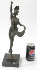 Bronzo Scultura Statua Rare 16