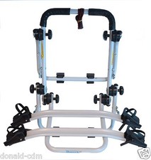 PORTABICICLETTE POSTERIORE PORTELLONE PERUZZO FIRENZE 2 BICI,ALLUMINIO