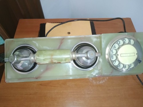 Telefono vintage marmo - telefono,