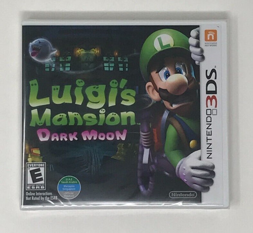 Luigi mansion dark - mansion, moon