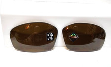 Oakley WHISKER Brown PRIZM P Polarized w/ Silver Flash Mirror Lenses 60-16 ok58