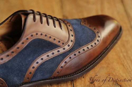 Scarpe oxford brogue barker - scarpe,