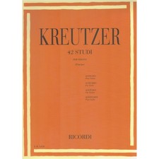 Kreutzer 42 studi per violino