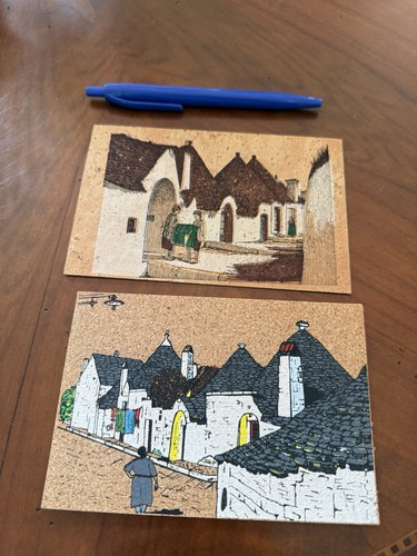 Cartoline sughero cork - in,
