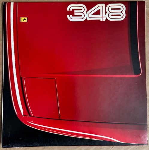 Ferrari 348 brochure - ferrari,