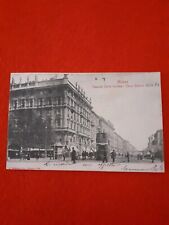 cartolina MILANO piazzale Porta Venezia. corso Buenos ayres. tram a 2 piani. Fp