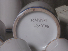 Piatti ceramica gubbio - di, di