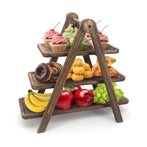 Vassoi legno per cupcake - vassoi, in