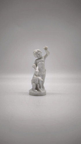 88208 statuina putto con lepre - statuina,
