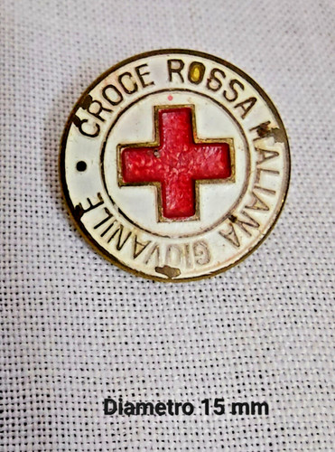 Spilla distintivo croce rossa - distintivo,