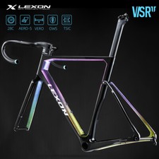 Telaio bici da strada 700C carbonio completo cavo interno freno a disco racing aero reggisella