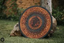 Scudo in legno decorazione