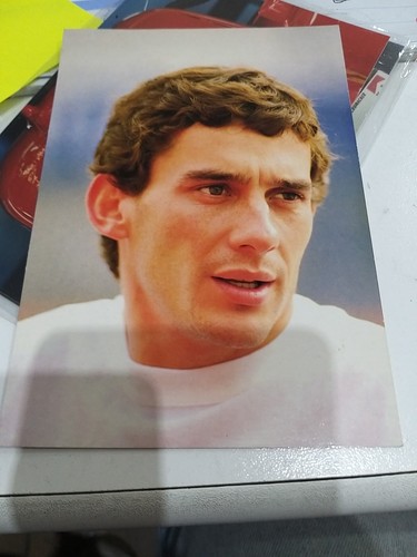 Cartolina ayrton senna - ayrton,