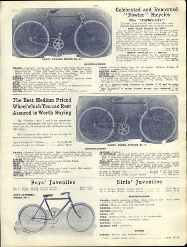 Bicicletta sicurezza 1912 - di,