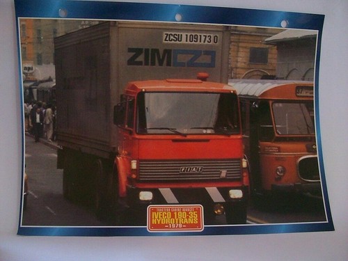 Carte fiche camion - carte,