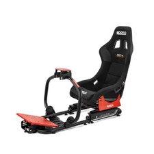 Postazione Sparco sim racing + pedaliera Fanatec