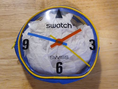 Swatch portamonete trasparente - swatch,