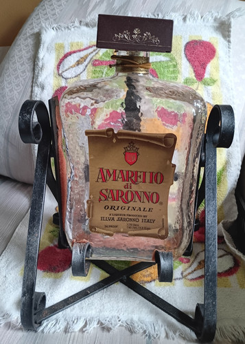 Bottiglia vintage amaretto - bottiglia,