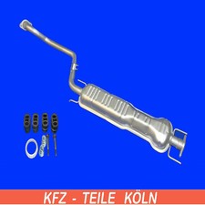Opel Zafira A 2.0 OPC Sistema Di Scarico Con Silenziatore + Kit Di Montaggio