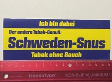 Adesivo/Sticker: Svezia Snus -