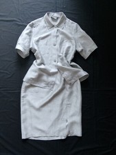 Completo leggero donna gonna e camicia lino seta Marina Rinaldi tg XXL / 48 IT