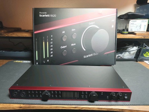 Focusrite scarlett 18i20 - scarlett, 4th