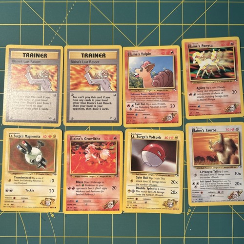 Carte pokémon gym hero - carte,