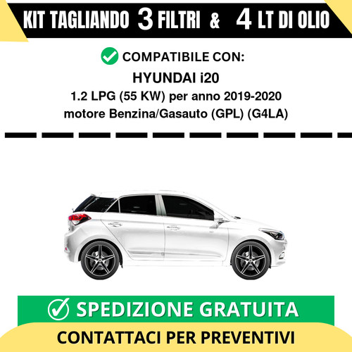 Tagliando per hyundai i20 2 - hyundai,