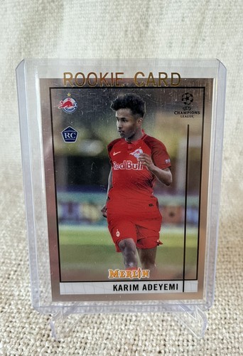 Karim adeyemi rookie topps - karim,