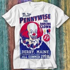 Maglietta top Pennywise The Dancing Clown Stephen Kings It 337