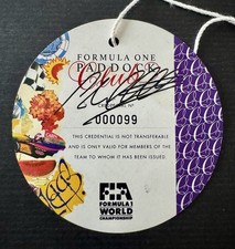Alain Prost 50th F1 Win Pass -