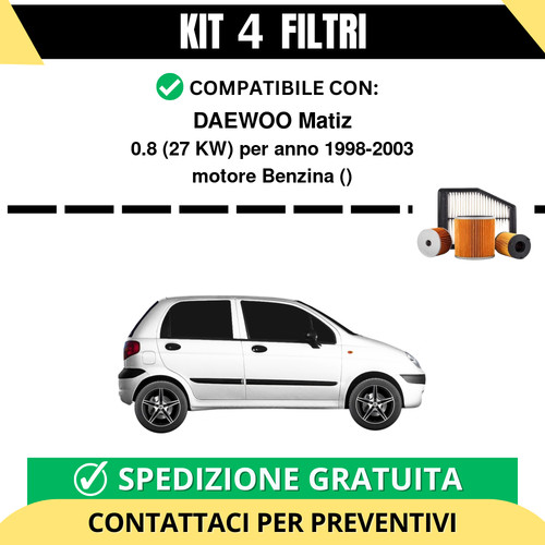 Kit filtri tagliando - 4,