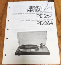 Luxman PD262/PD264 Manuale di