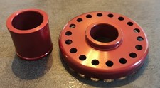Distanziali ruota anteriore stile HONDA CR125 CR 125 HRC ROSSO 2002 2003 2004 2005 2006