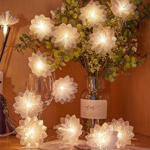 Stringa fiori led luci fata - led,