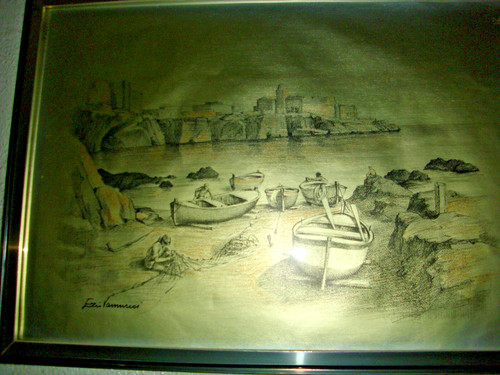 Quadro firmato ezio - quadro,