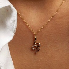 Collana serpente serpente oro
