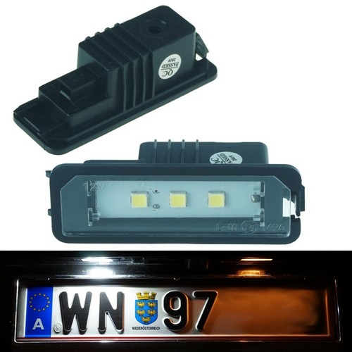 Illuminazione targa led - illuminazione, vw