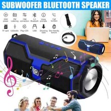 Altoparlante Bluetooth Wireless Portatile Subwoofer SD Musicbox Stereo 20W NUOVO