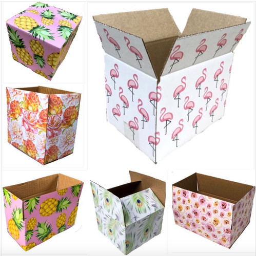 Scatole design ondulate - 25,
