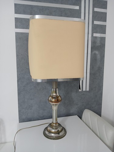 Lampada tavolo metallo - lampada,