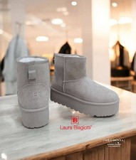 STIVALETTI DONNA LAURA BIAGIOTTI BEIGE 9267 STIVALETTO CON PLATFORM SUOLA ALTA