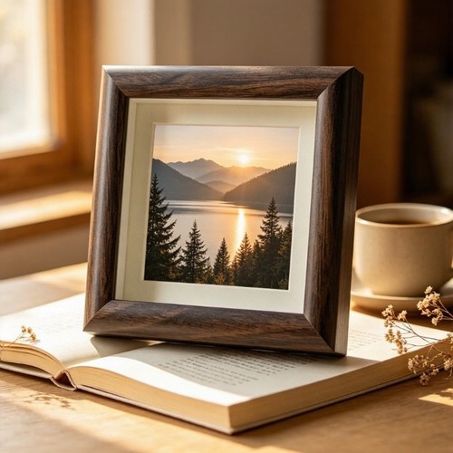 Cornice portafoto legno - portafoto, in