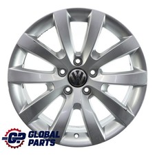 Volkswagen Scirocco Mk3 Cerchio Ruota In Lega Argento 17" 7J ET:33 3C8601025D